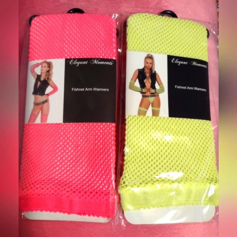 Mix & Match 2/$7- Fishnet arm warmers